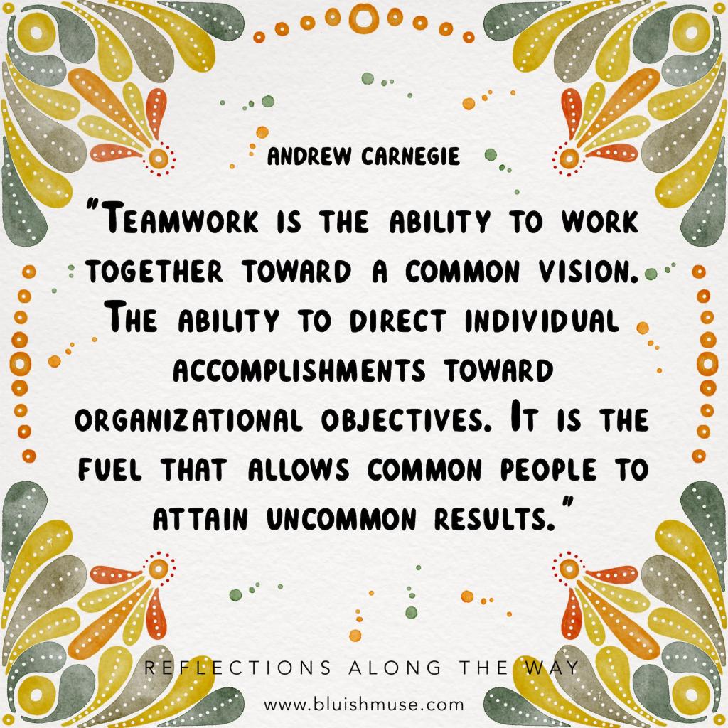 Teamwork is the ability to work together&nbsp;toward…