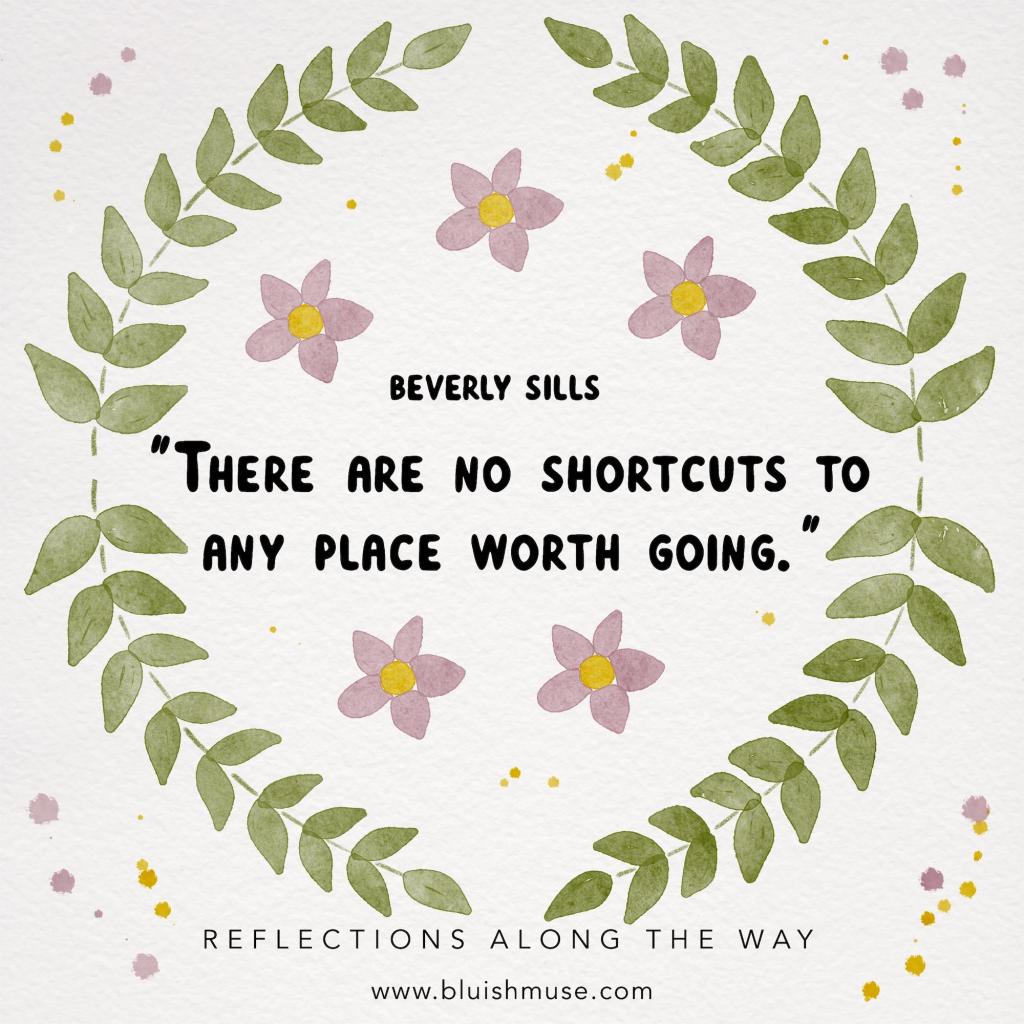 There are no shortcuts&nbsp;to…