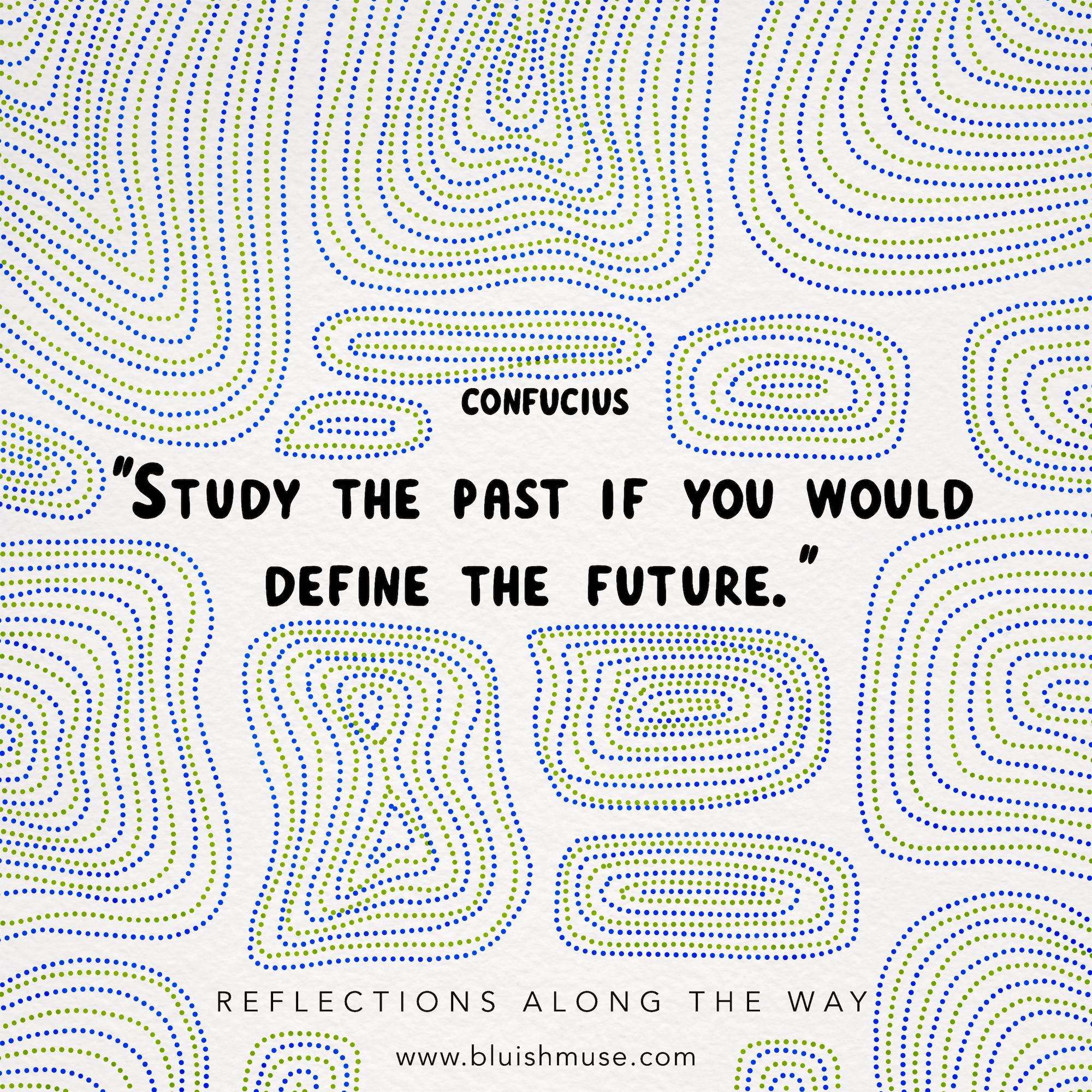 Study the past if you…
