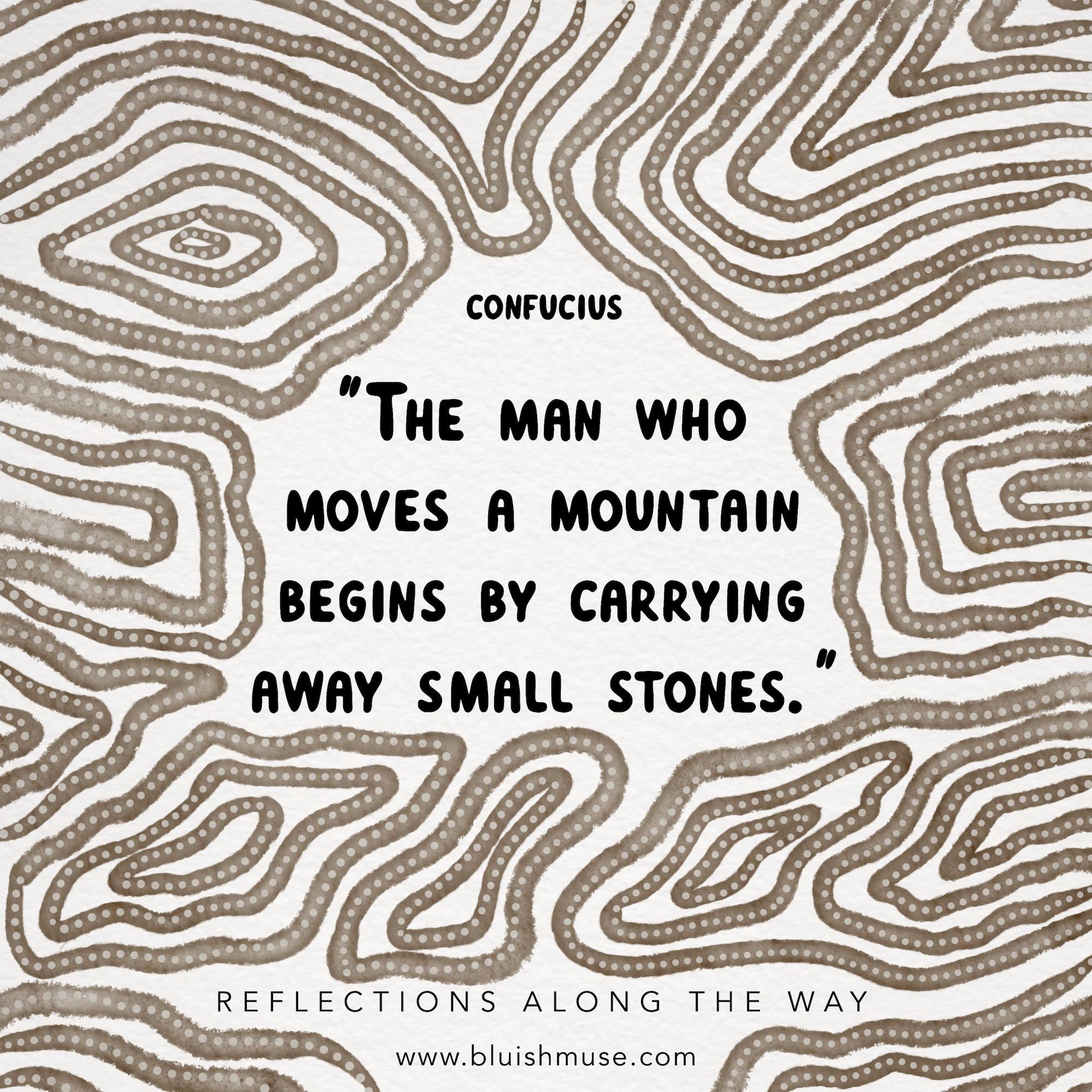 The man who moves a mountain…