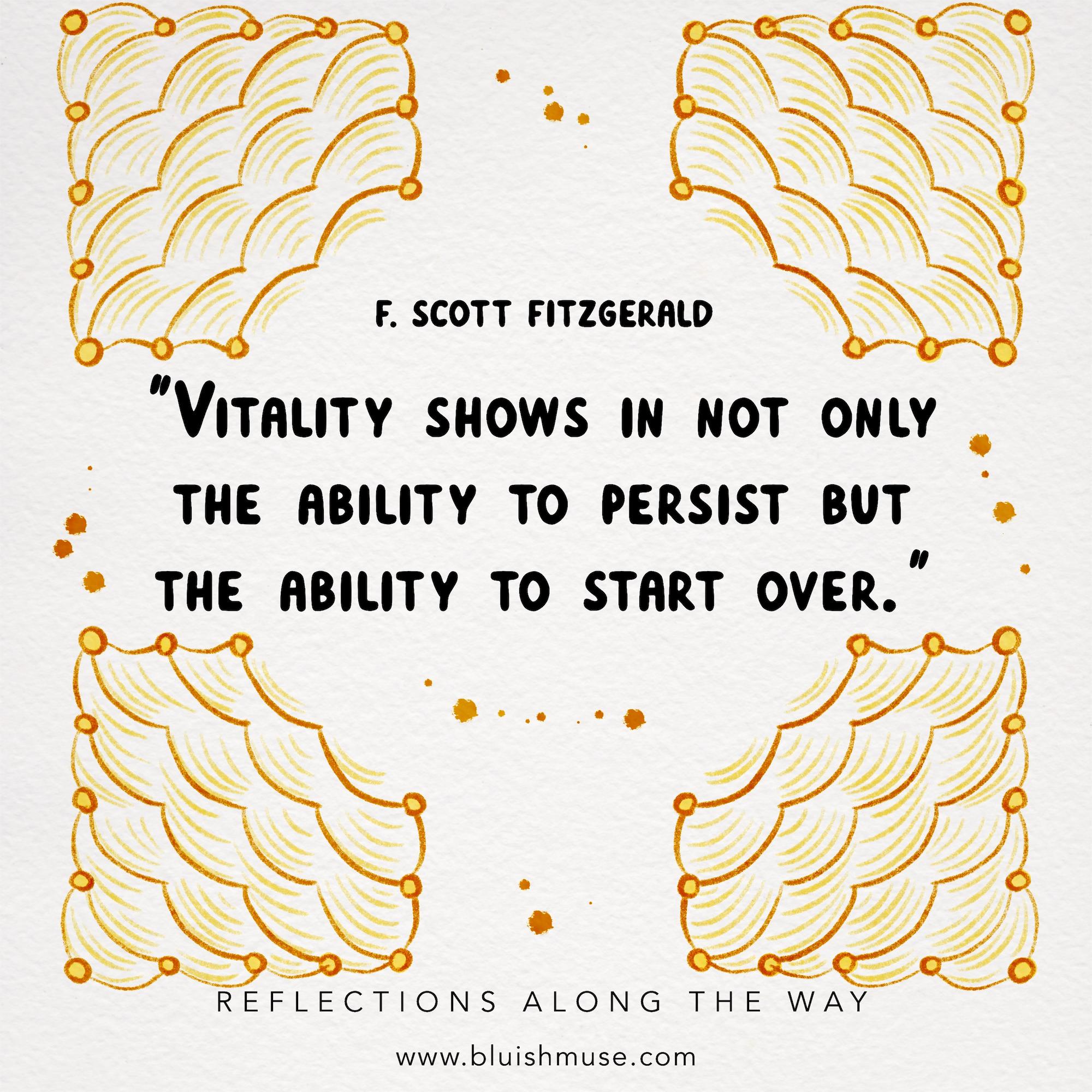 Vitality shows in not only…