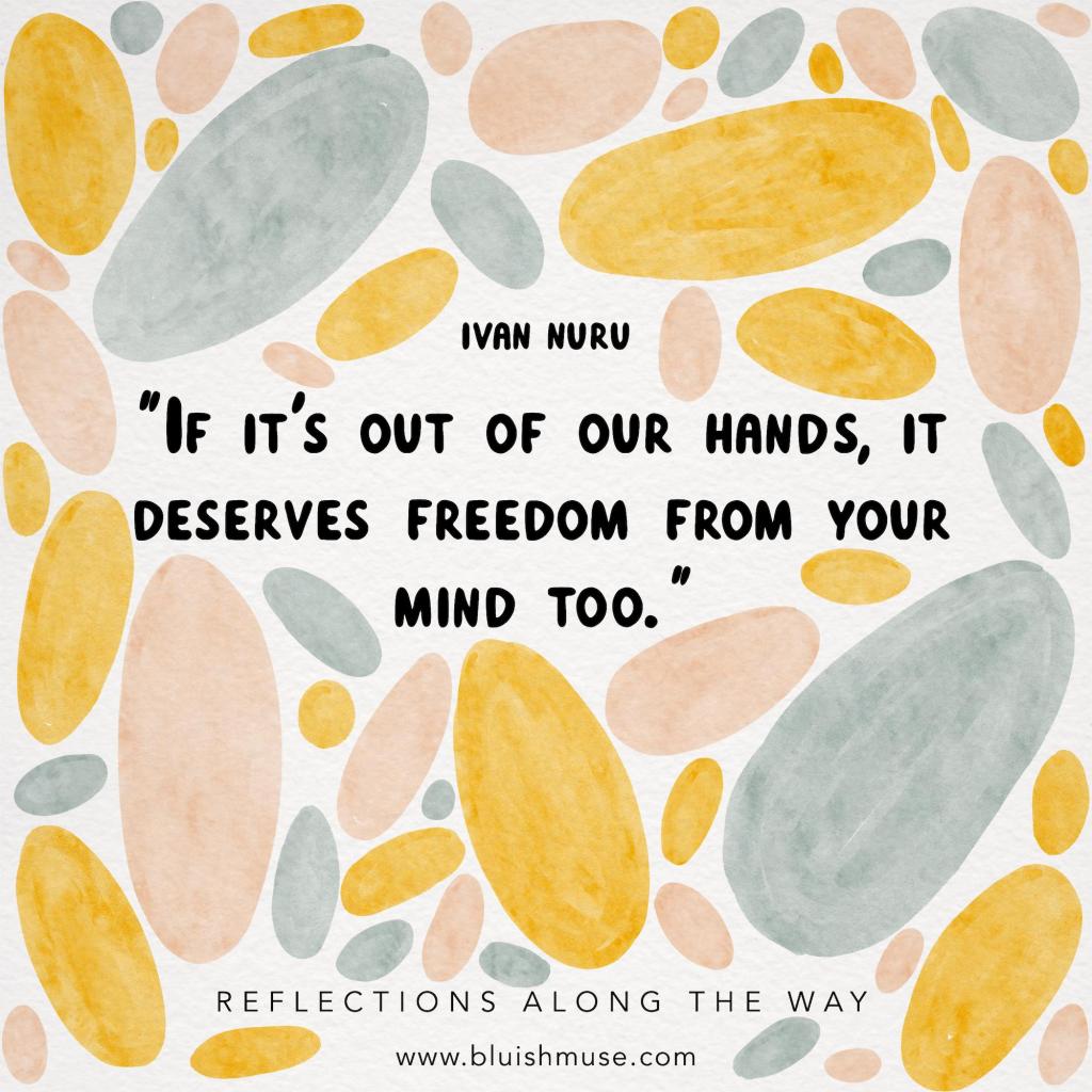 If it’s out of our&nbsp;hands…