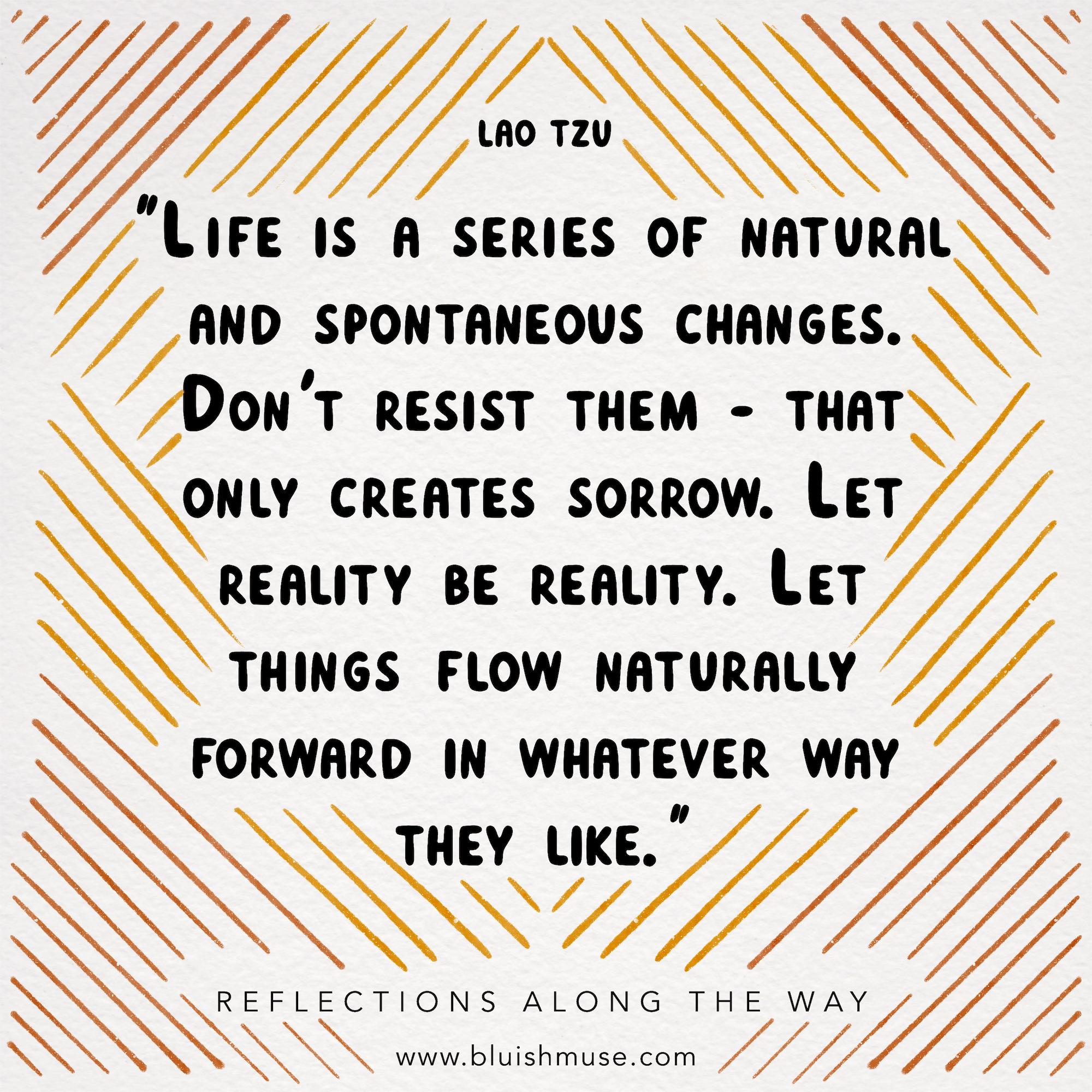 Life is a series of natural and…