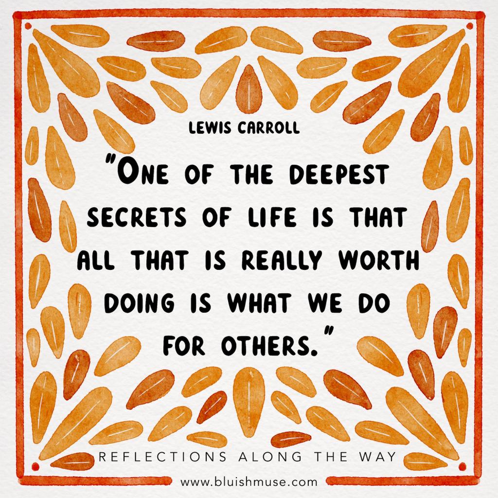 One of the deepest secrets of&nbsp;life…