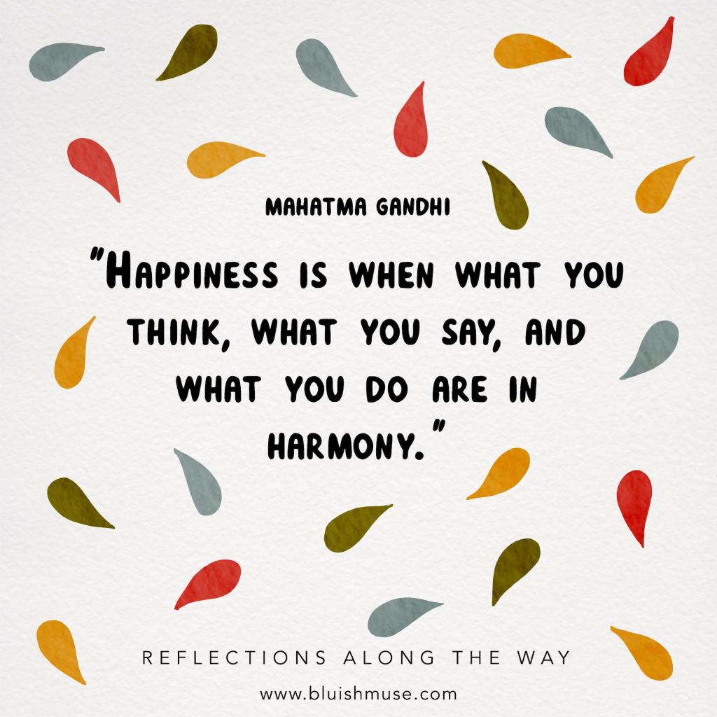 Happiness is when…