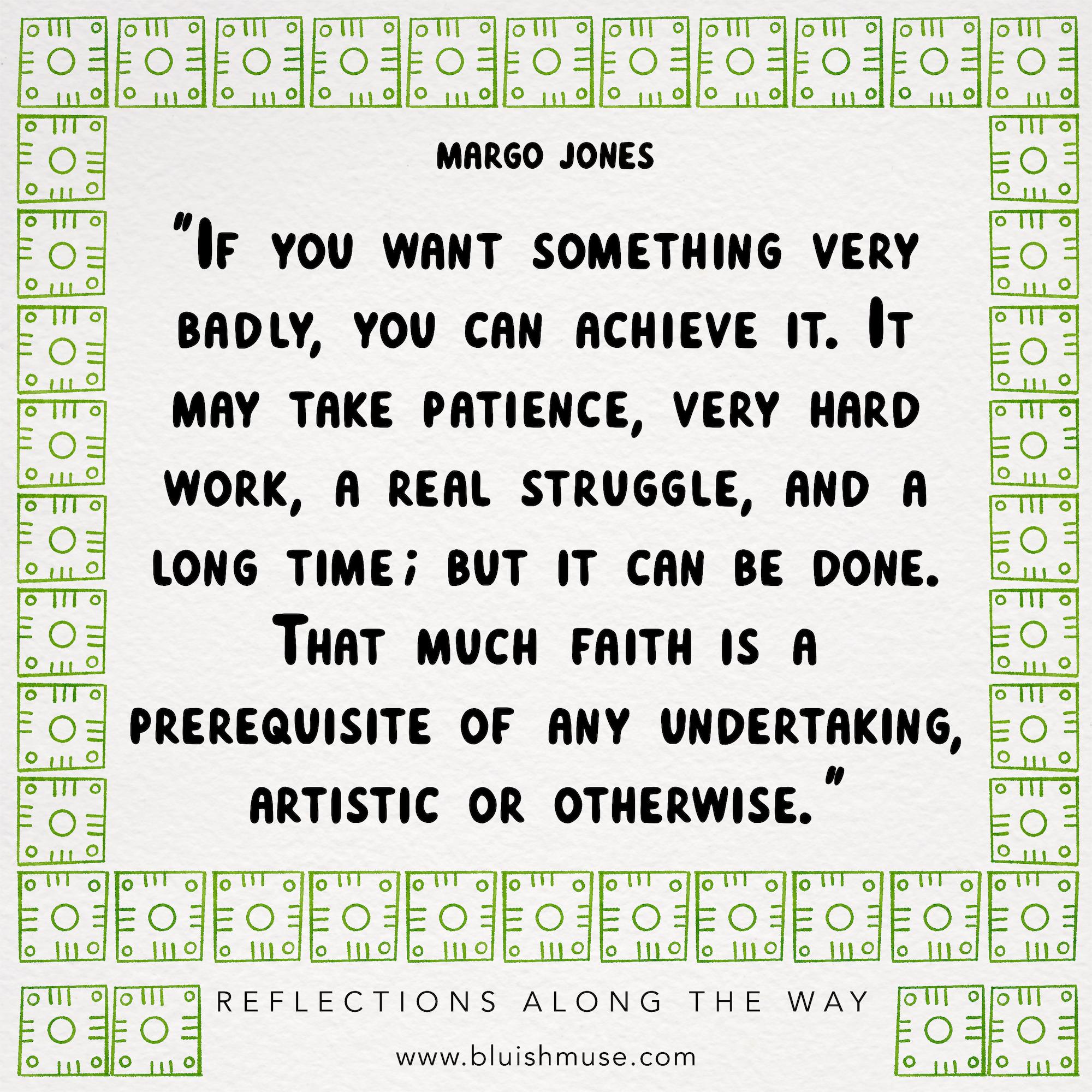 If you want something very badly…