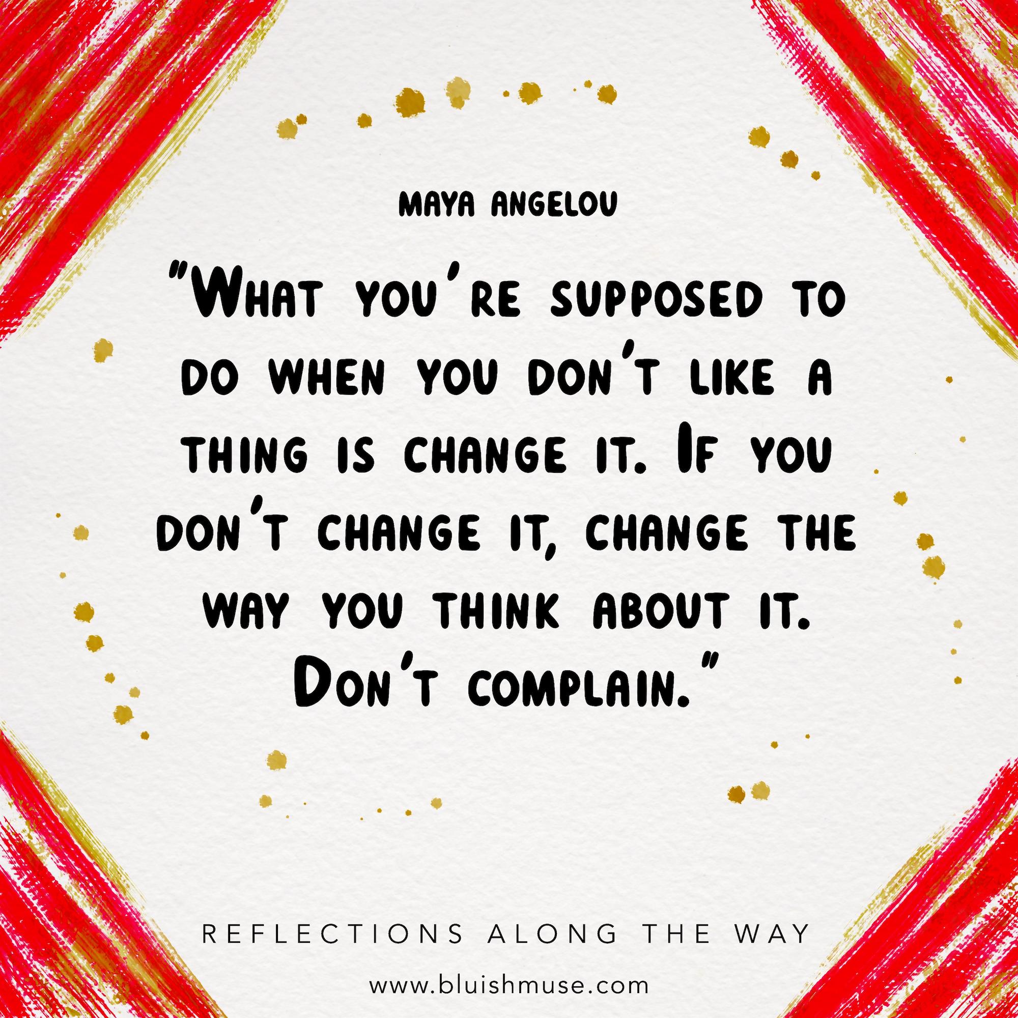 What you’re supposed to do…