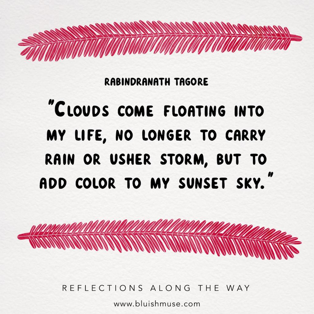 Clouds come floating into my&nbsp;life..