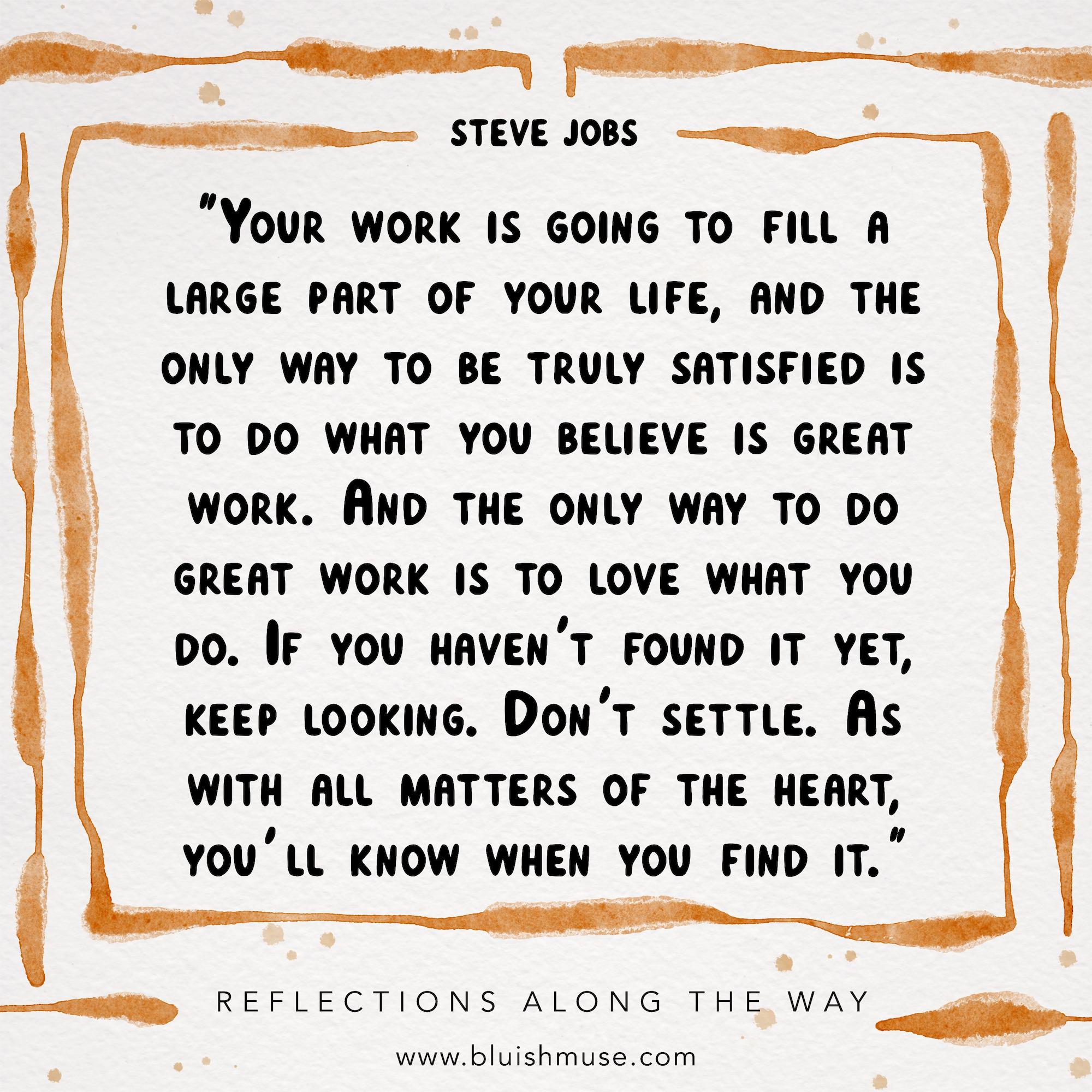 Your work is going to fill a…