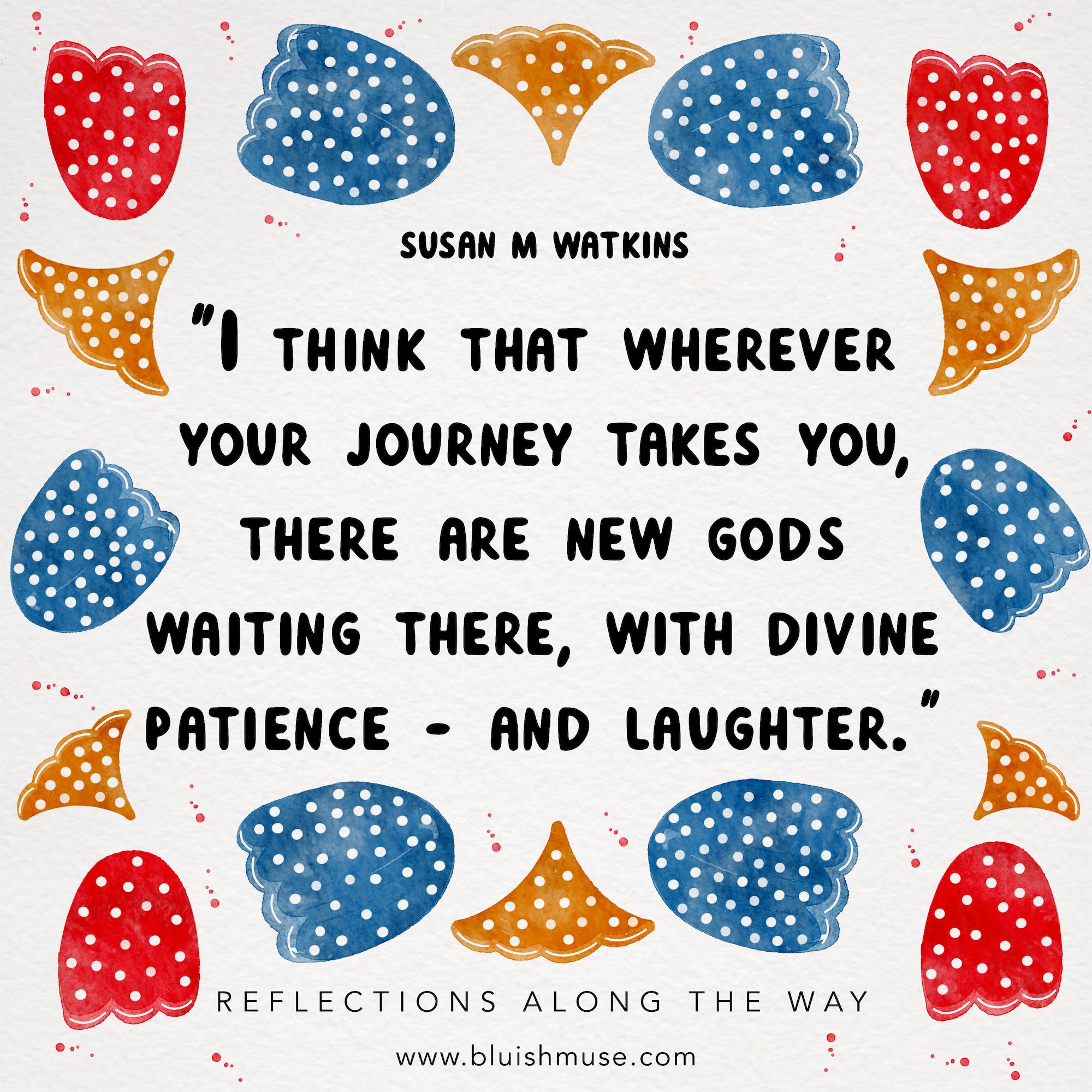 I think that wherever your journey…