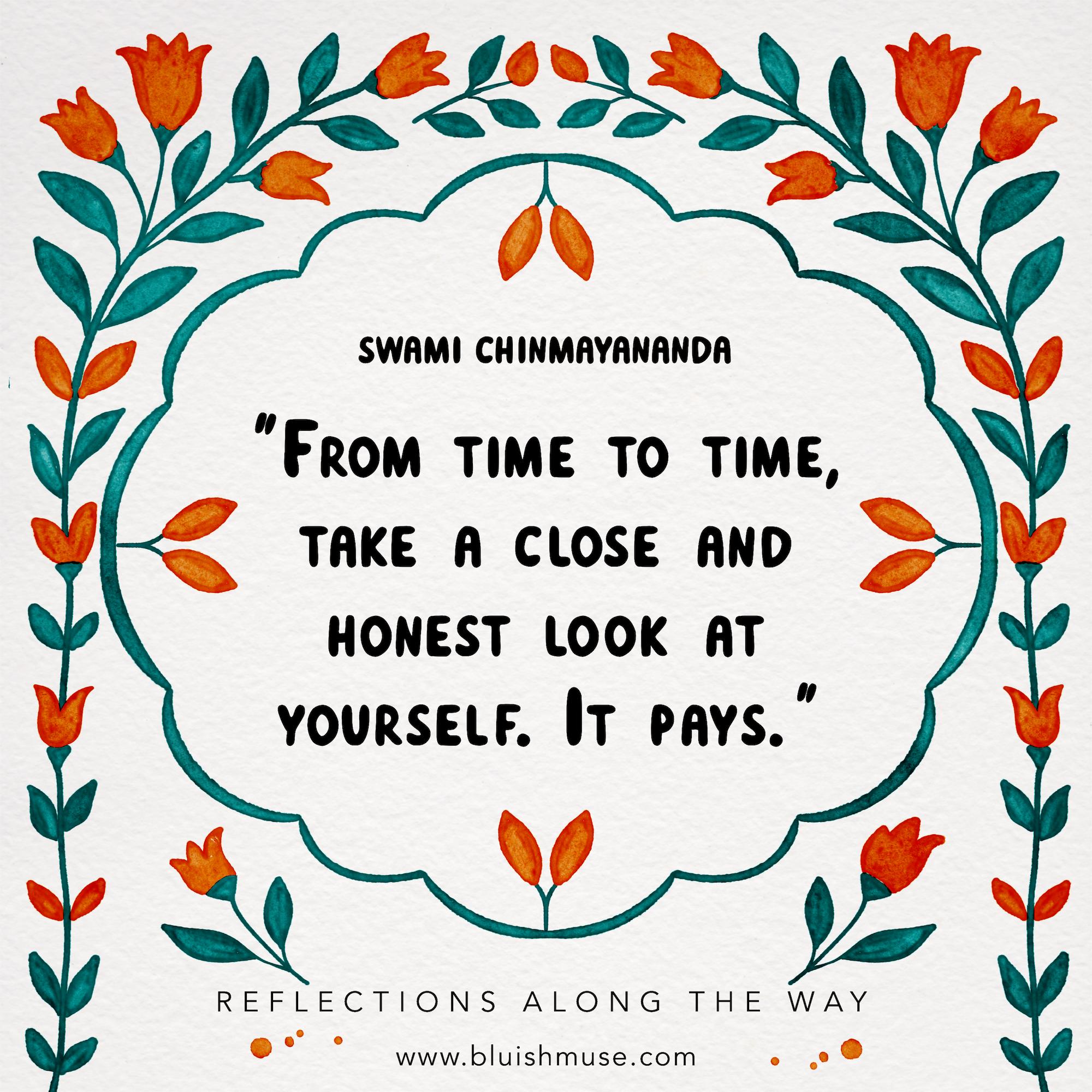 From time to time…