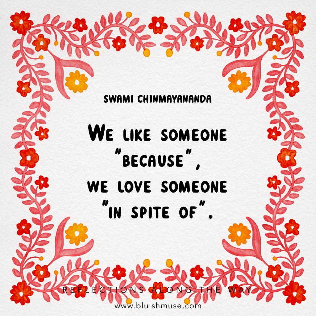 We like someone&nbsp;because…