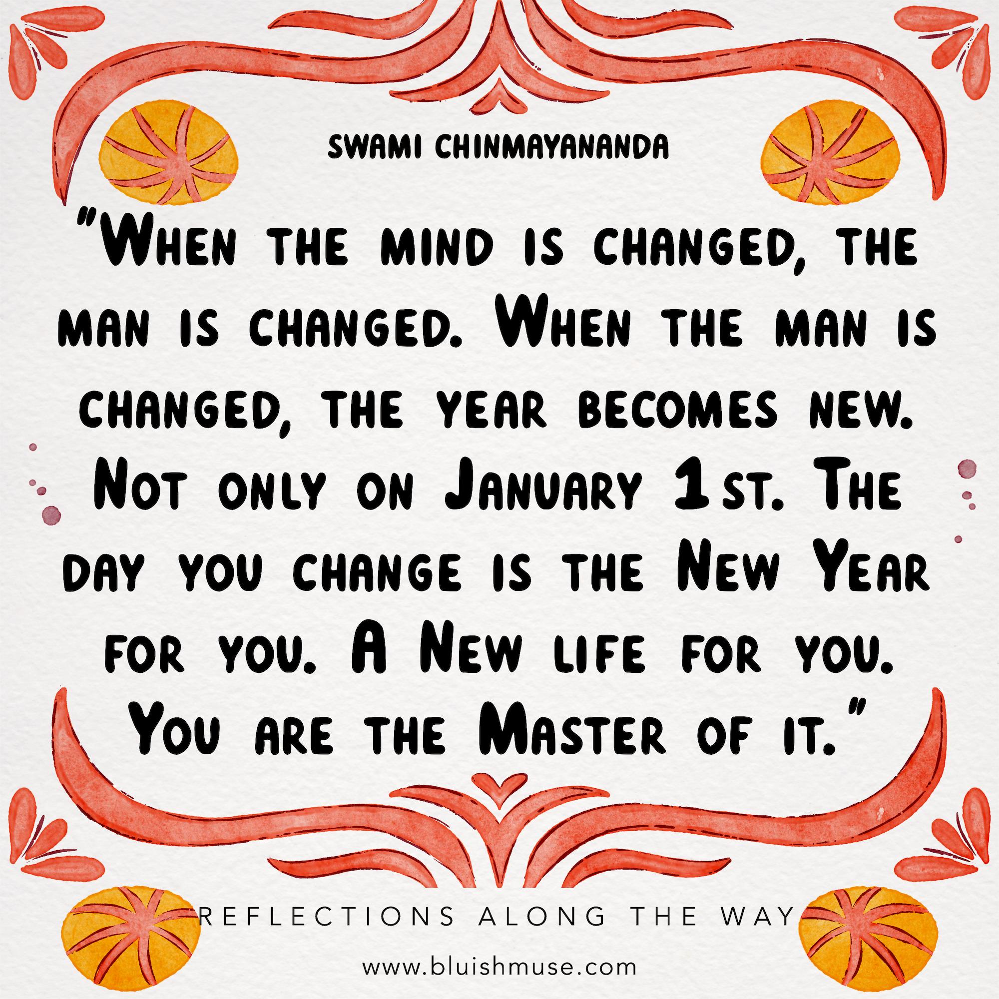 When the mind is changed…