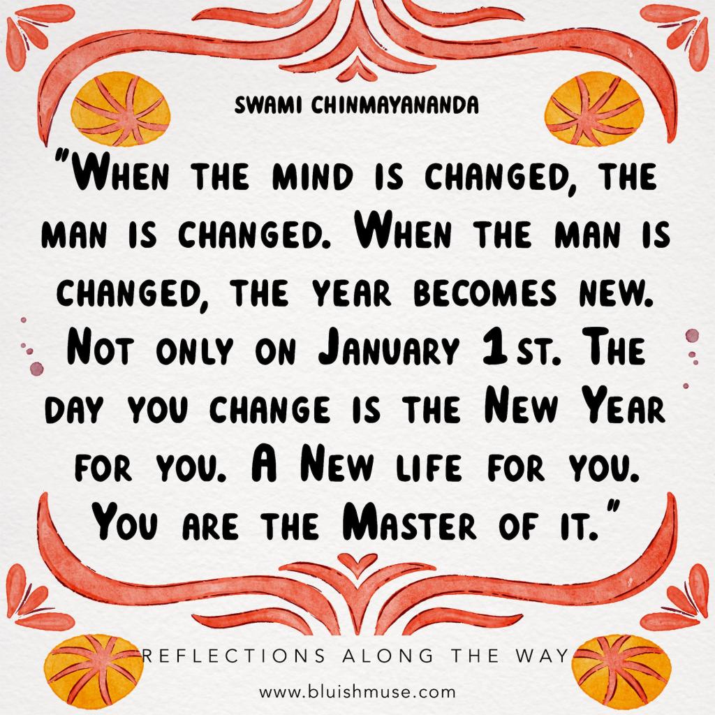 When the mind is changed…
