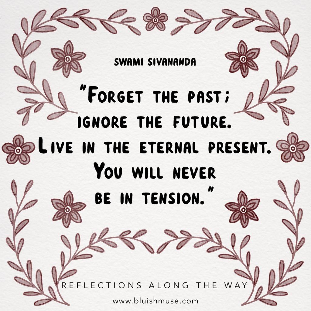 Forget the past…